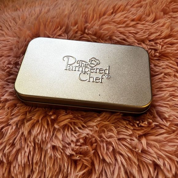 Pampered Chef Mini Cookie Pastry Cutters Metal 8pc Box Fall Heart Pumpkin 1095 - Picture 7 of 7